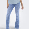 ONLPOWER MID WAIST PUSH UP FLARED DNM