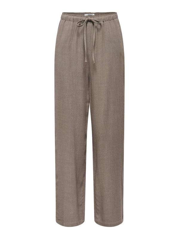 ONLSIESTA MW PULL-UP LINEN BL PNT NOOS